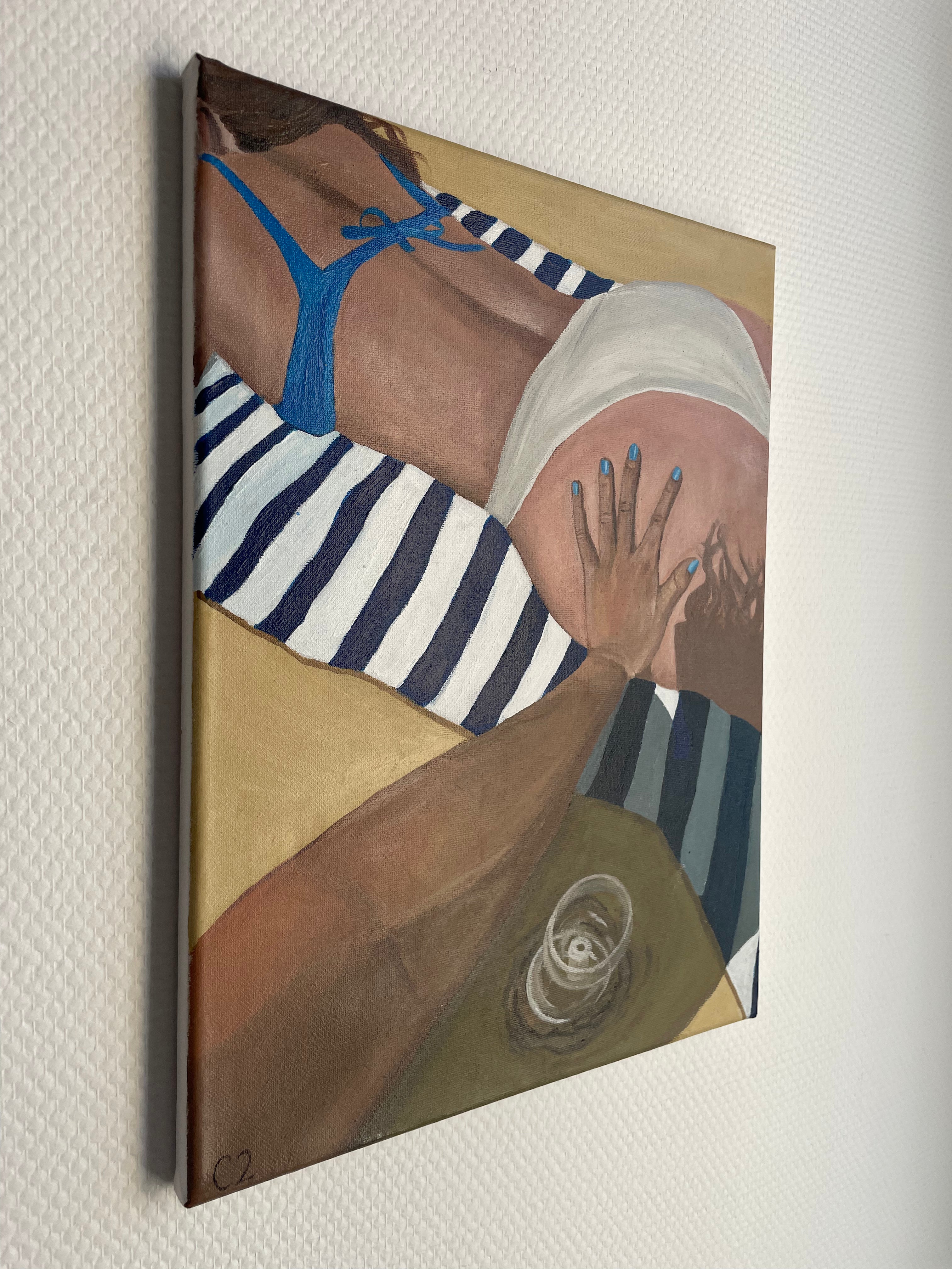 La main marine - Peinture originale