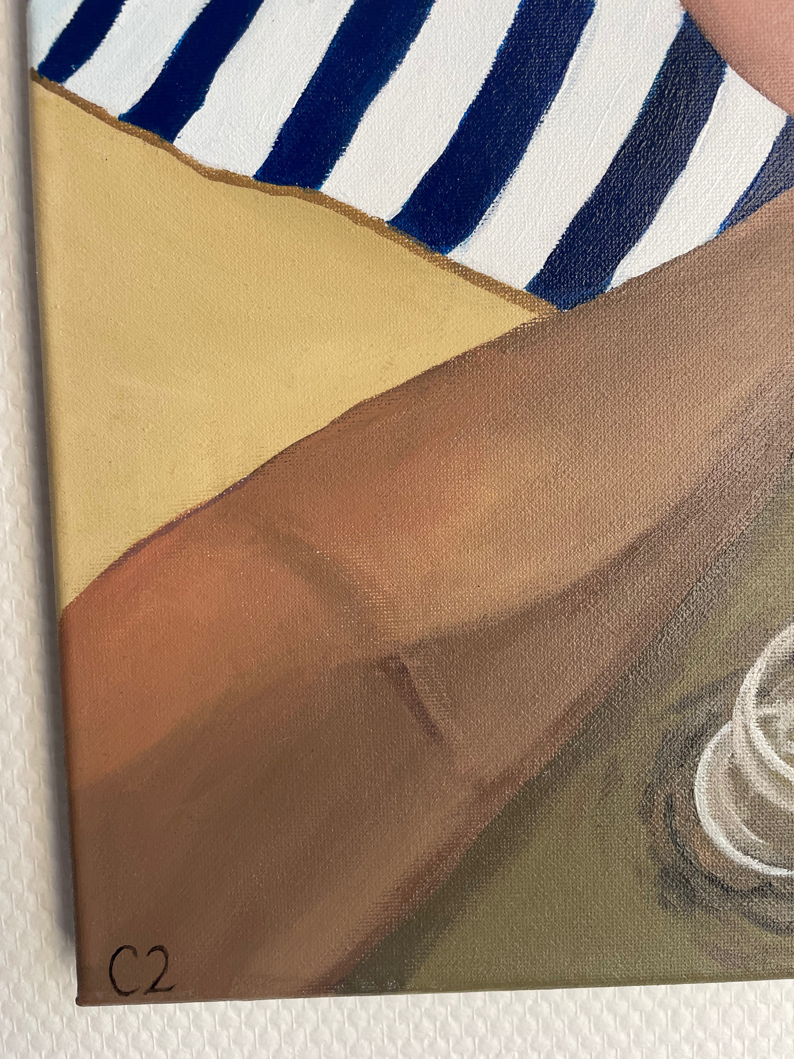La main marine - Peinture originale