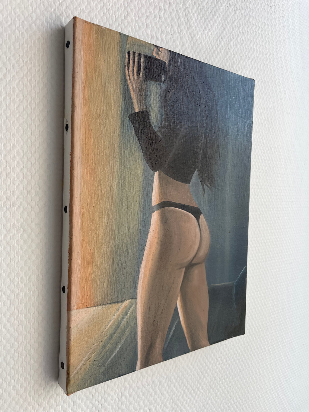 Golden room - Peinture originale