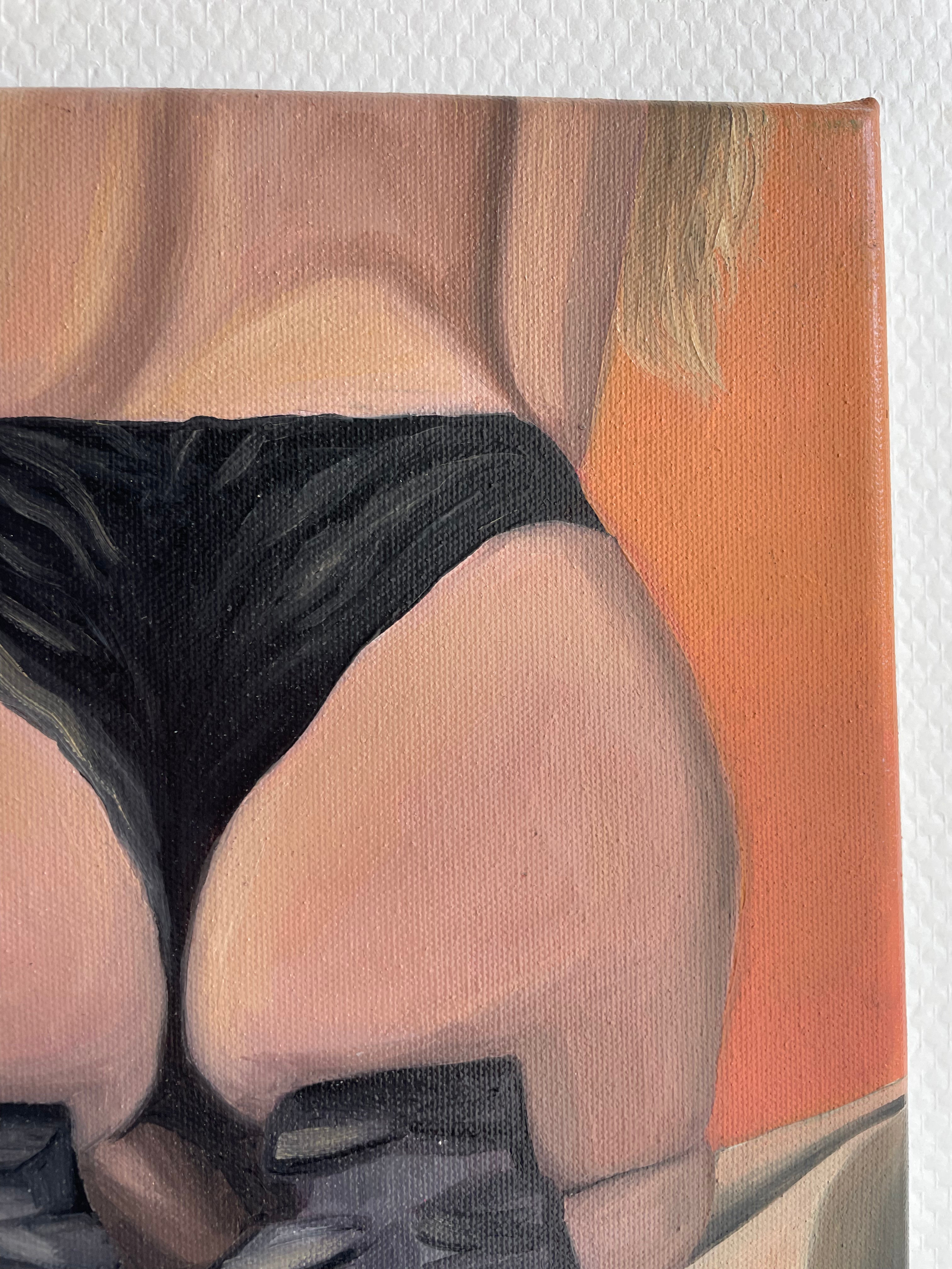 Les dunes blondes - Peinture originale