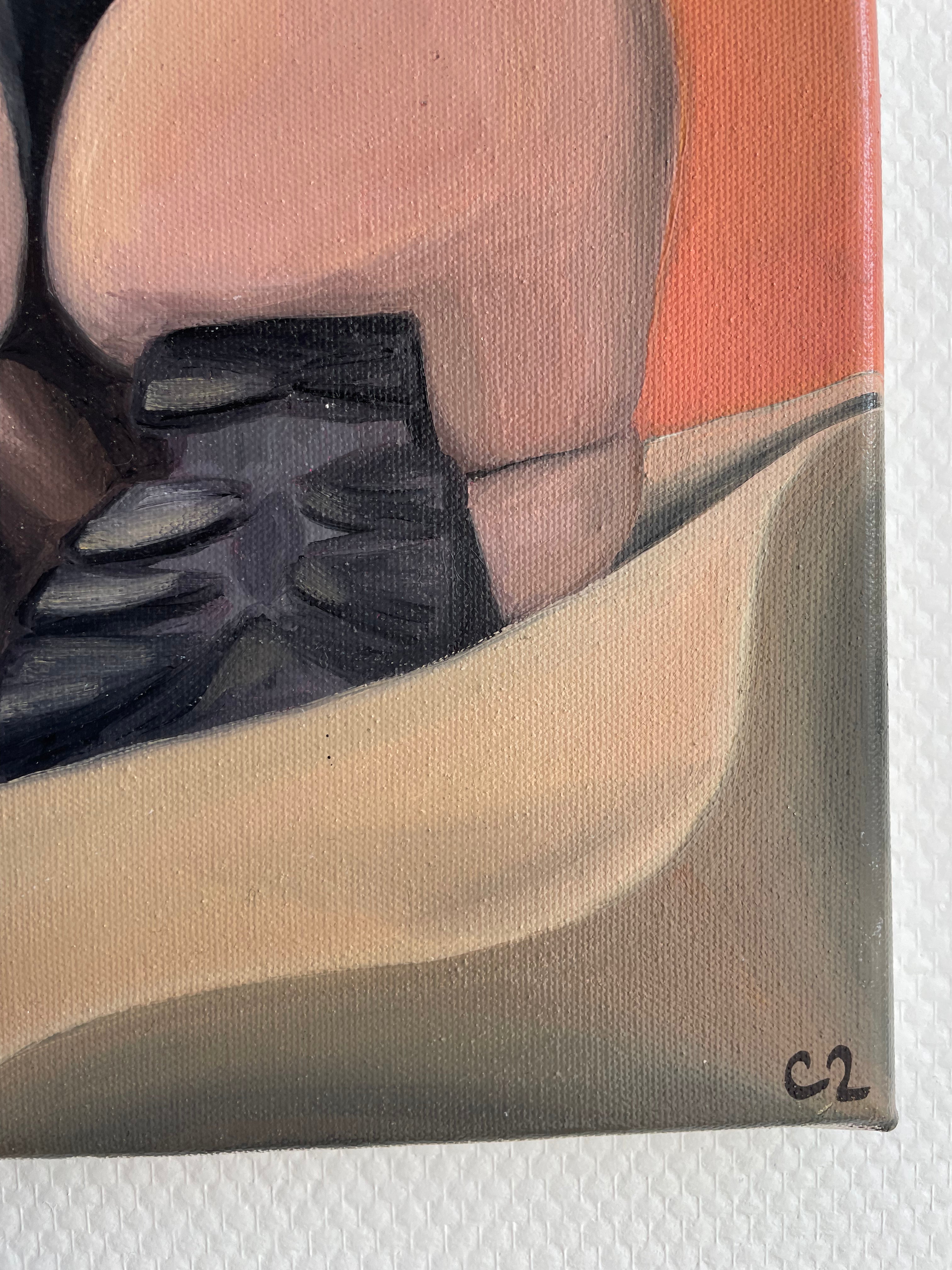 Les dunes blondes - Peinture originale