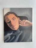J'allume la lumière de mon âme - peinture originale