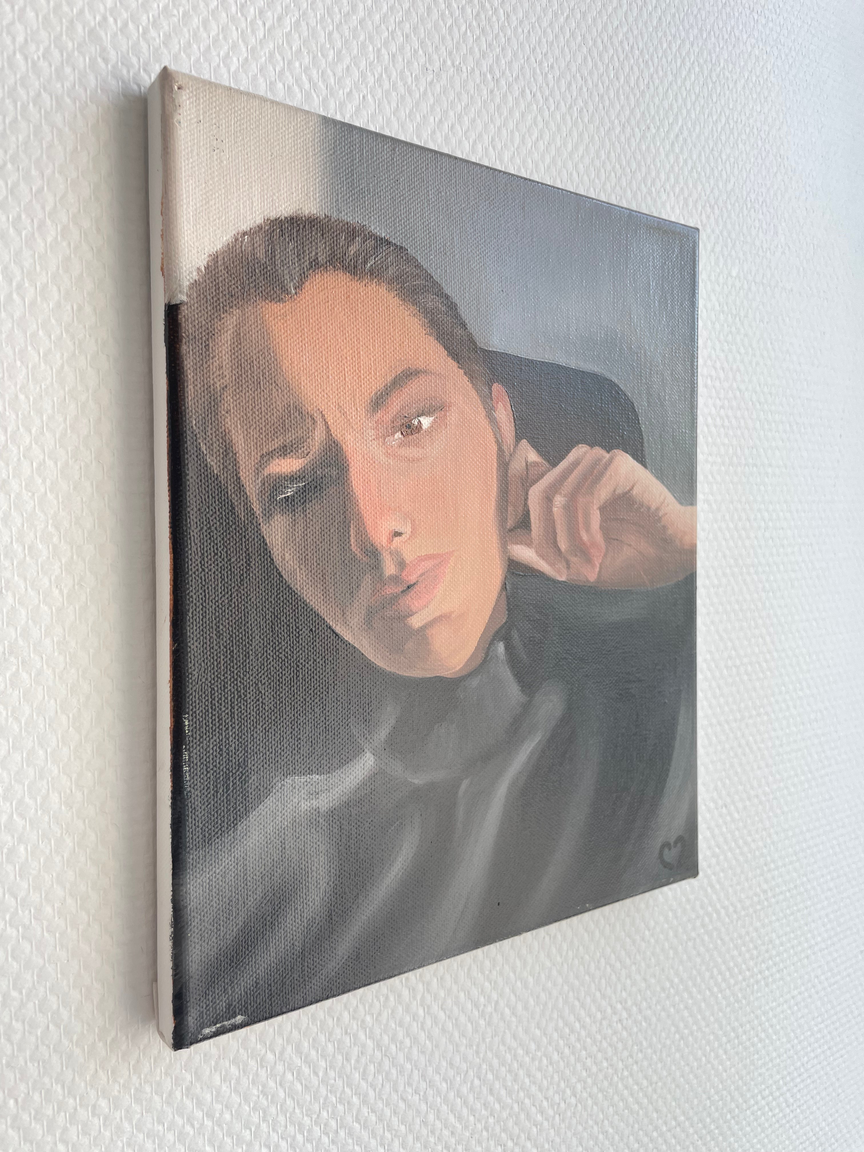 J'allume la lumière de mon âme - peinture originale