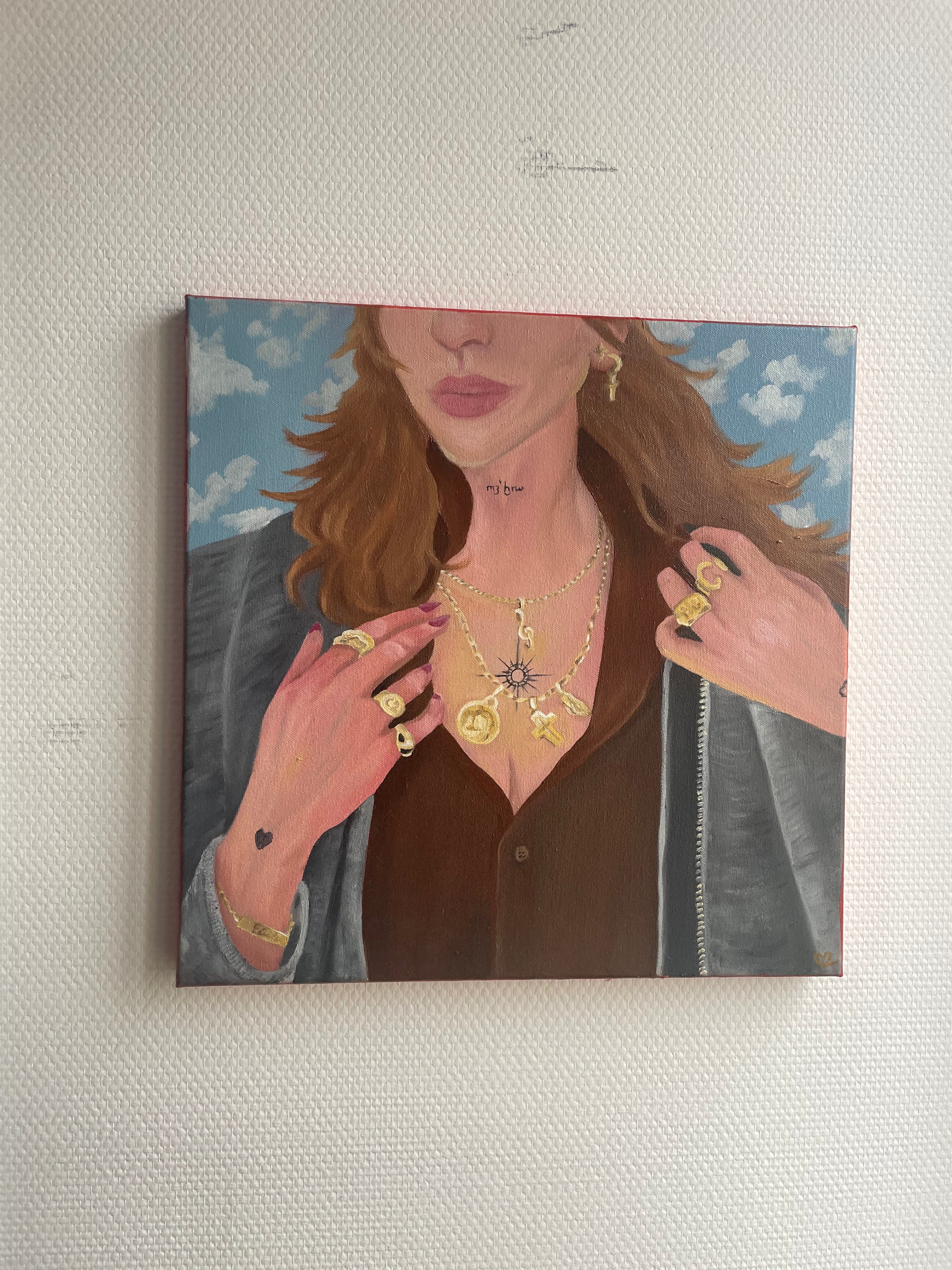 Blessed, guided and protected - original painting
