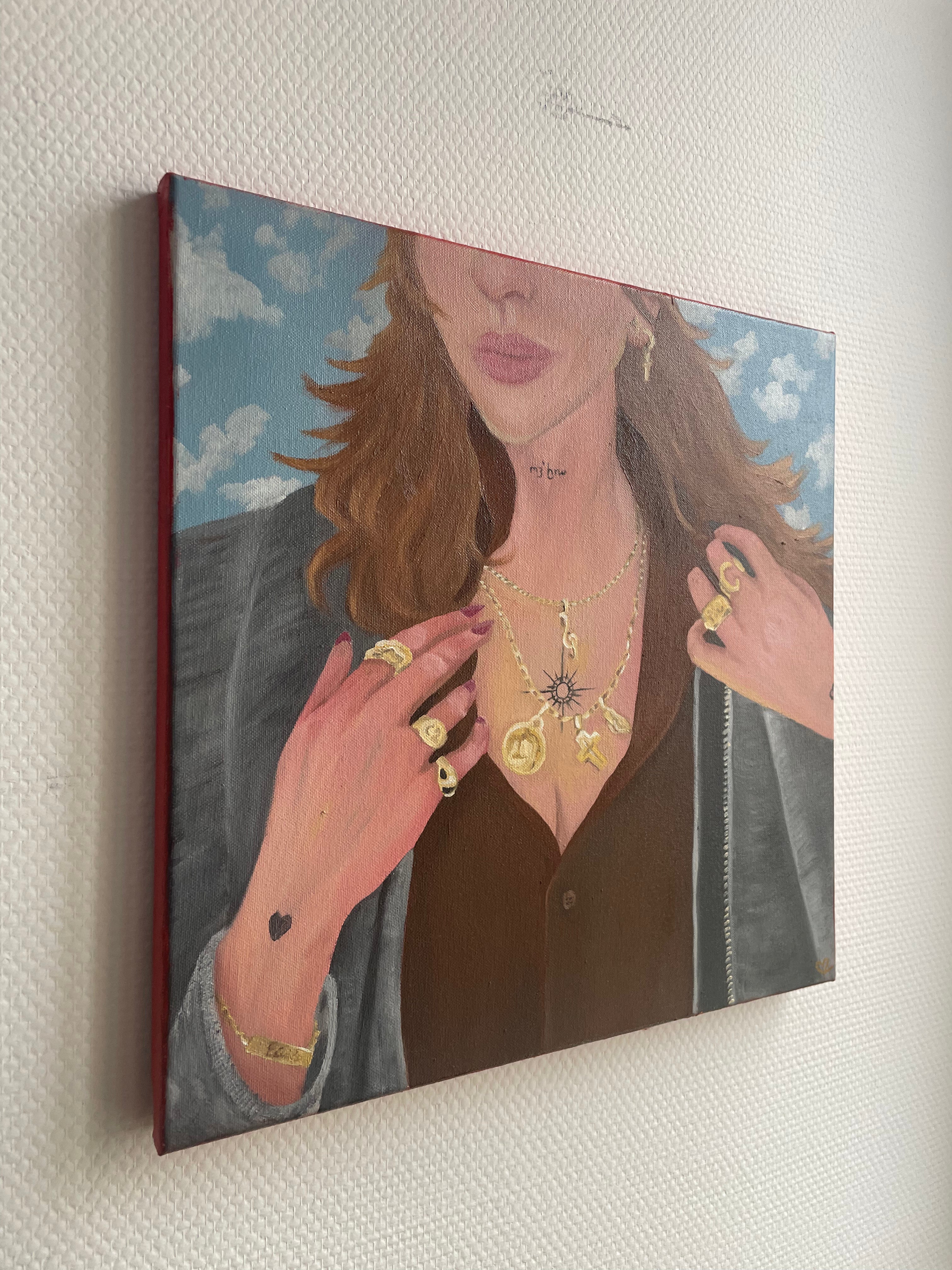 Blessed, guided and protected - original painting