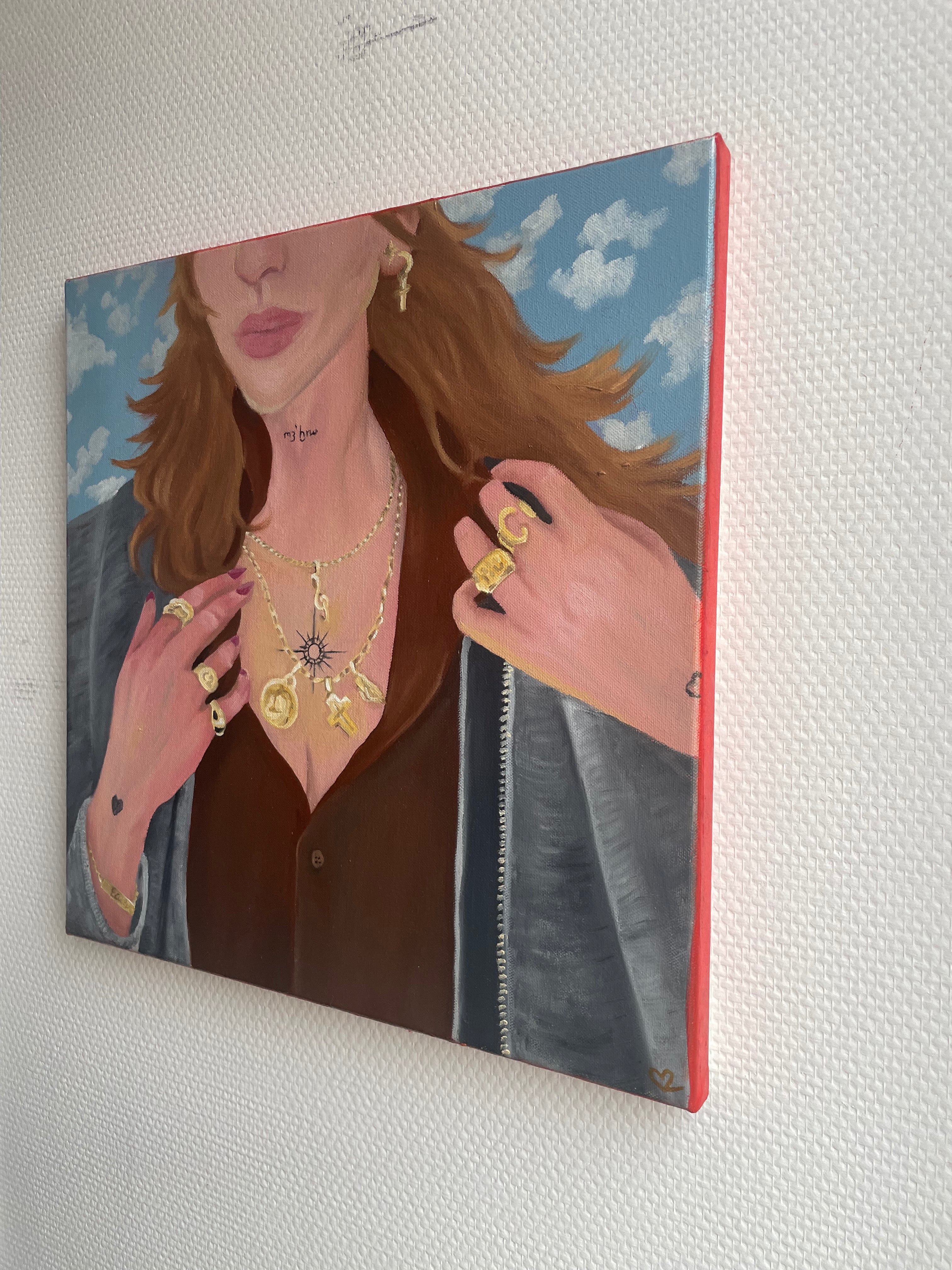 Blessed, guided and protected - original painting