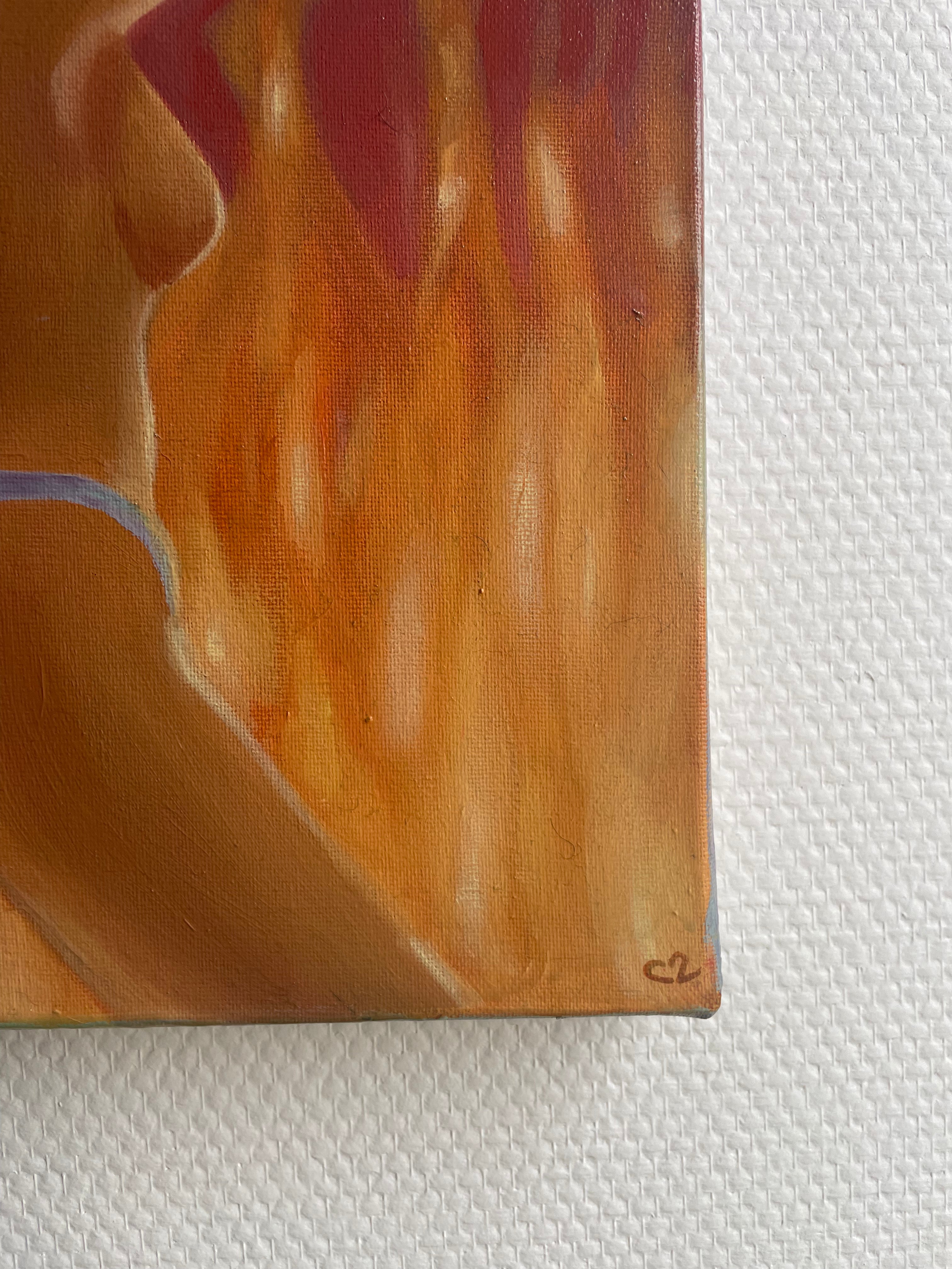 Feisty - original painting