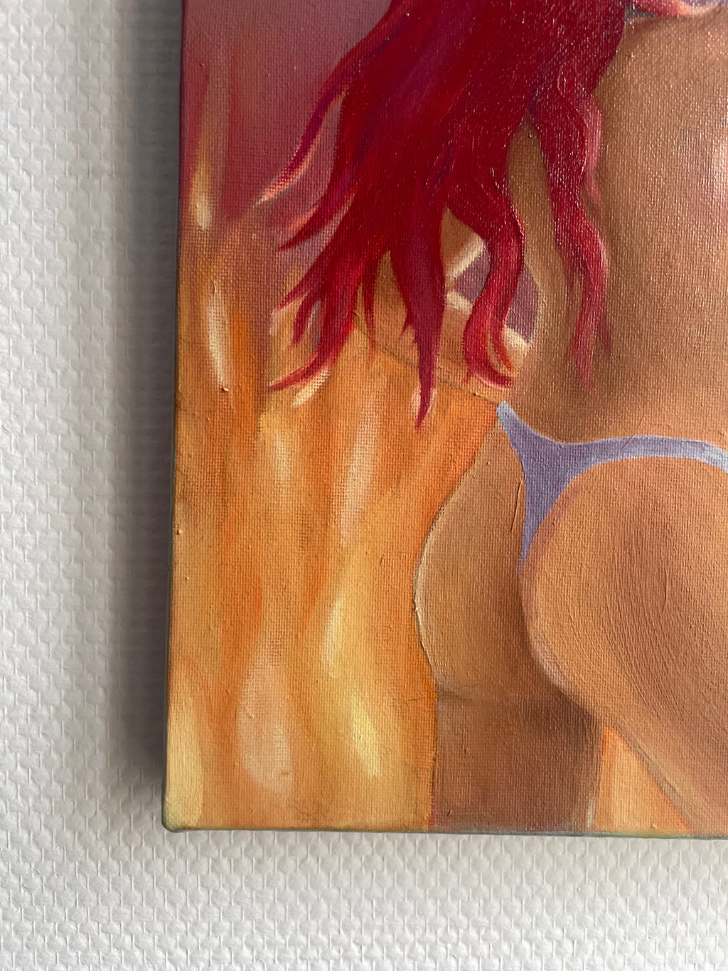 Feisty - original painting
